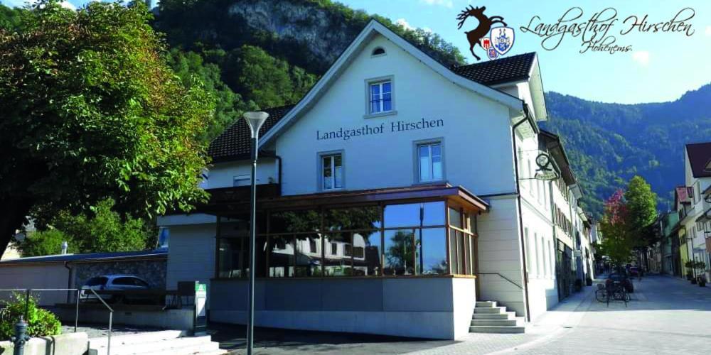 Landgasthof Hirschen Hohenems Bagian luar foto